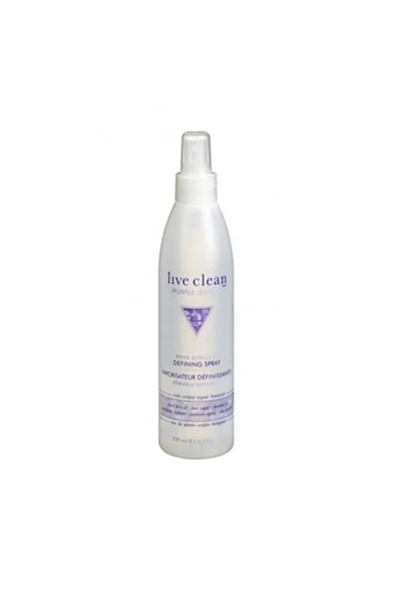 LIVE CLEAN Purple Jewel Defining Spray 250ml - Bukle Biçimlendirici