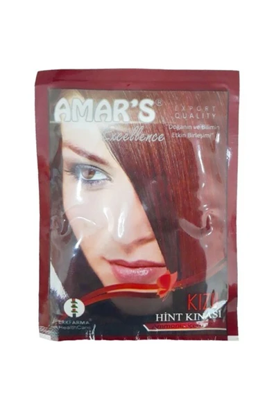 Amars Amar's Hint Kınası - Kızıl 10 Gr ürün görseli