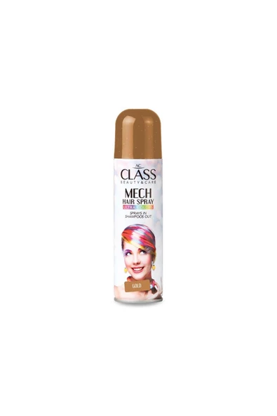 AC CLASS Mech Saç Spreyi 150 ml - Altın