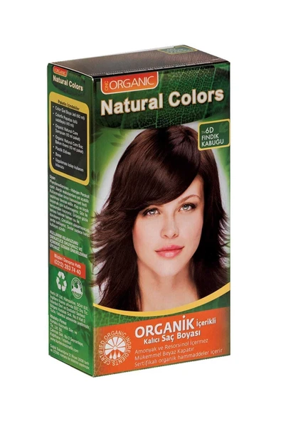 Natural Colors 6d Fındık Kabuğu Organik Saç Boyası 8681085503154 ürün görseli