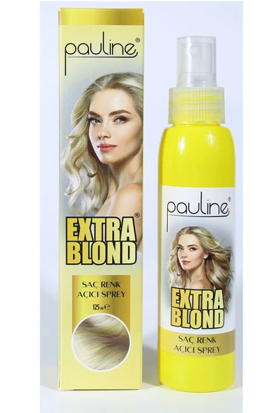 Pauline Doğal Saç Açıcı Sprey - Extra Blond 125 ml