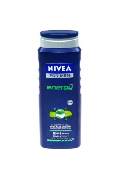NIVEA Formen Shower Gel Energy 2si1 Arada 500ml ürün görseli