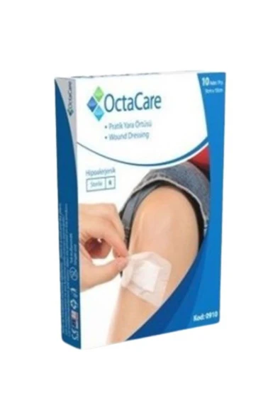 Octacare Pratik Yara Örtüsü 5 Cm X 9 Cm 10 Adet
