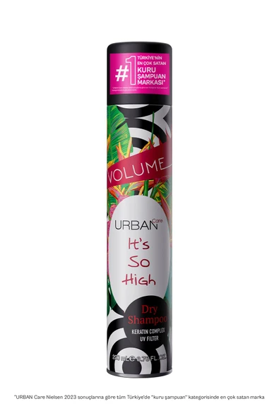 Urban Care Tropik Kokulu Hacimlendirici Kuru Şampuan - Vegan - +UV Korumalı - 200 ml - 2