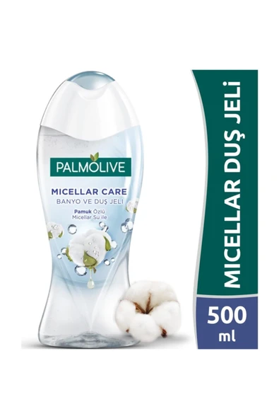 Palmolive Palmolıve Dus Jelı 500 Ml L.o.mıcellar Pamuk Ozlu ürün görseli