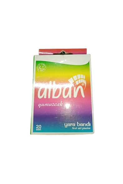 Alban Yumurcak Yara Bandı 20 Adet ürün görseli