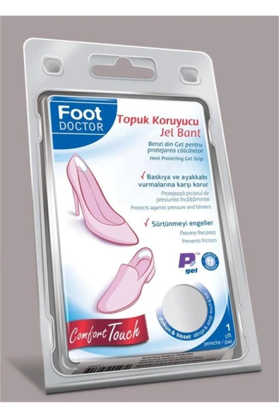Foot Doctor Topuk Koruyucu Jel Bant 1 Çift