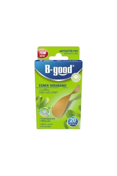 B-GOOD Esnek Yarabandı 20 Adet 19x72 Mm ürün görseli