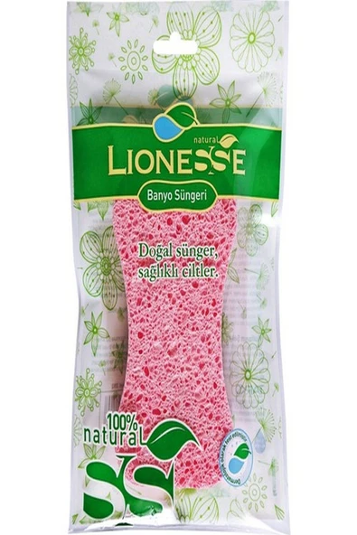 Lionesse Doğal Banyo Süngeri 2092 (pembe)