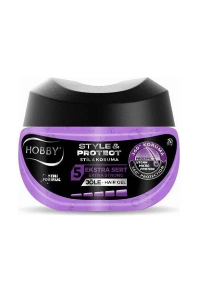 Hobby Style Koruma Ekstra Sert Tutuş Saç Jölesi 250ml