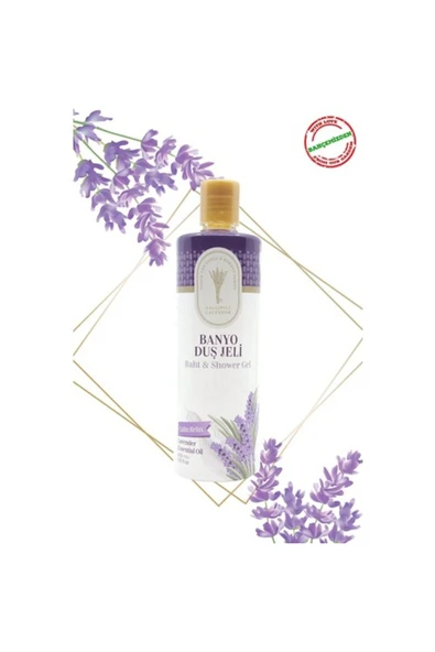 Gallipoli Lavender Lavanta Yağlı Banyo Duş Jeli 400 ml Lavanta Rahatlatıcı Duş Jeli - 2