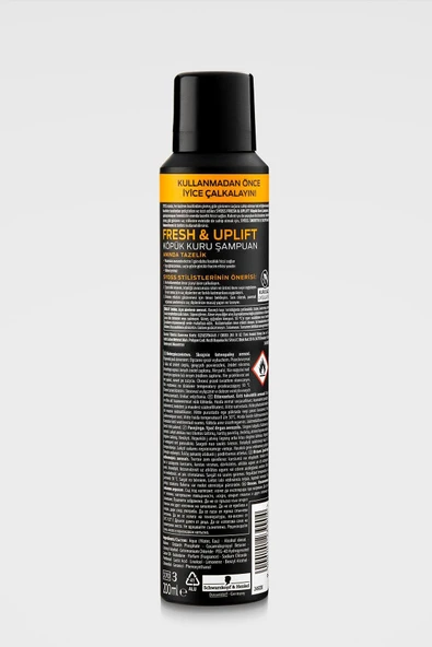 Syoss Fresh & Uplıft Köpük Süper Kuru Şampuan 200 Ml _kuru_şampuan_001 - 3