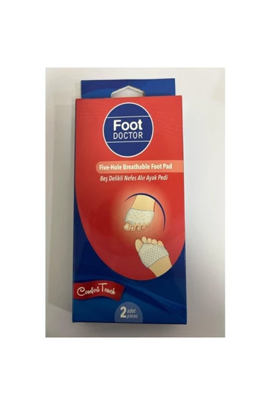 Foot Doctor Beş Delikli Nefes Alır Ayak Pedi 2 Adet