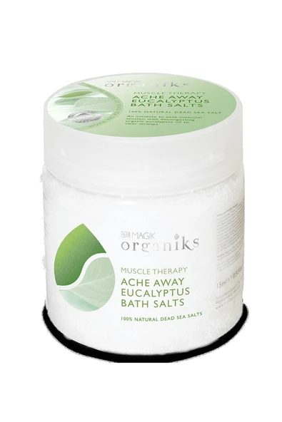 Dead Sea Spa Magik Organiks Ache Away Eucalyptus Bath Salts 550g