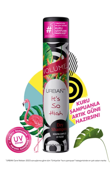 Urban Care Tropik Kokulu Hacimlendirici Kuru Şampuan - Vegan - +UV Korumalı - 200 ml - 3