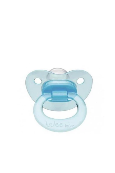 Wee Baby Baby Damaklı Emzik 6-18 Ay - Turkuaz