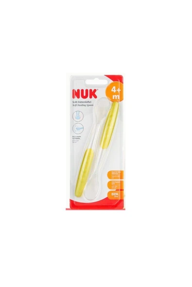 Nuk Silikon Uçlu Kaşık 2'Li Set