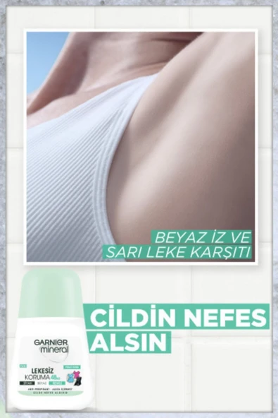 Garnier Mineral Lekesiz Koruma Ferah Koku Roll-on Deodorant - Resim 2