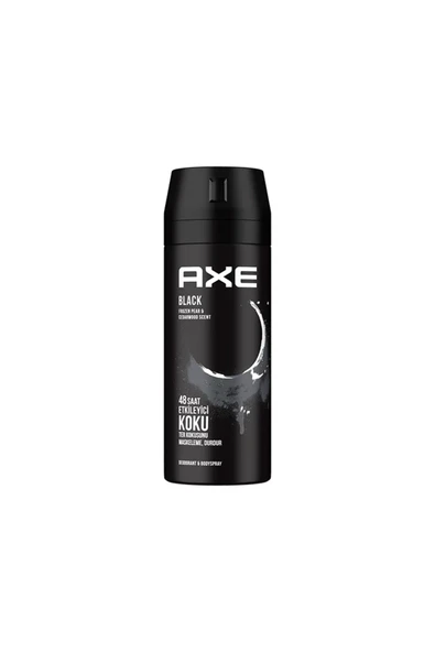 Axe Erkek Sprey Deodorant Black 48 Saat Etkileyici Koku 150 ml