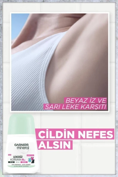 Garnier Mineral Lekesiz Koruma Roll-on Deodorant - Resim 2