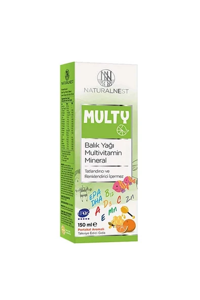 Naturalnest Natural Nest Multy Şurup 150 ml