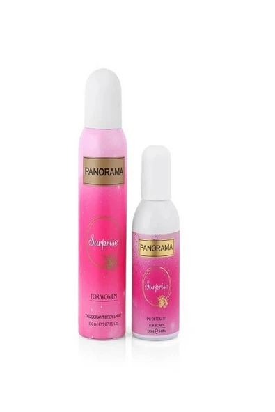 Panaroma Panorama Surprise For Women Eau De Women Kadın Edt 100 ml 150 ml Deodorant Set ürün görseli