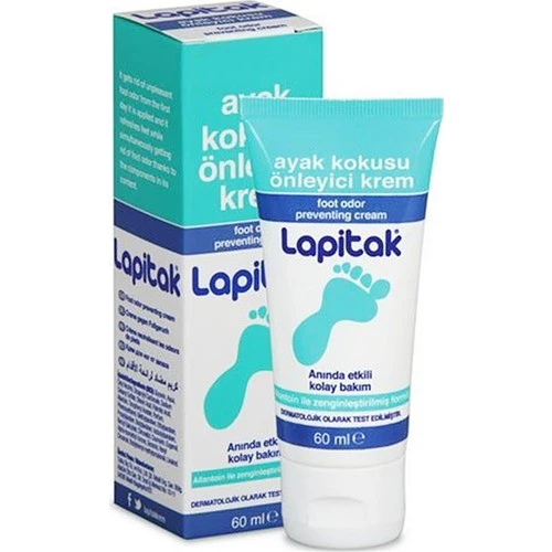 Lapitak Lapitak Ayak Kokusu Önleyici Krem 60 ml