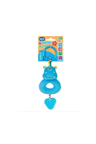 Wee Baby Oyuncak Çıngırak Dişlik Hippo 515