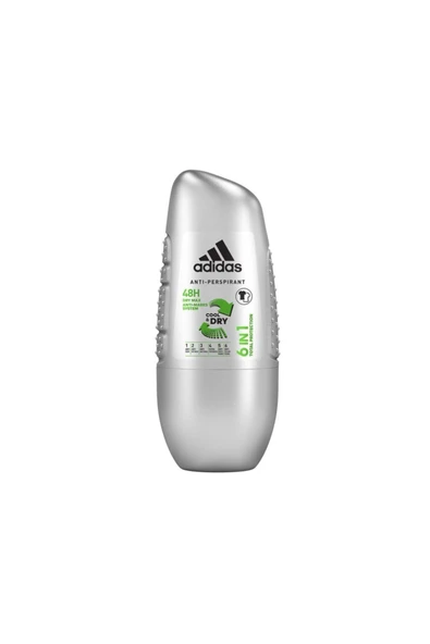 adidas 6 In 1 Cool Dry Erkek Roll On 50 Ml