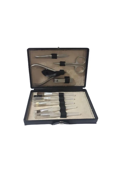 MERRYS Alra Manikür Ve Fırça Seti 9 Parça Mns-2304 - Resim 2