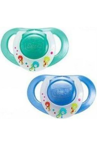 Chicco Physioring Mavi Silikon 4 Ay+ 2 Li
