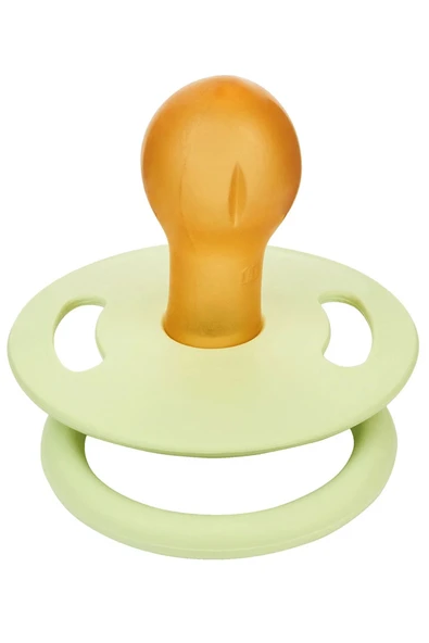 Wee Baby Pure Yuvarlak Uçlu Kauçuk Emzik No:3 - Yeşil - Resim 2
