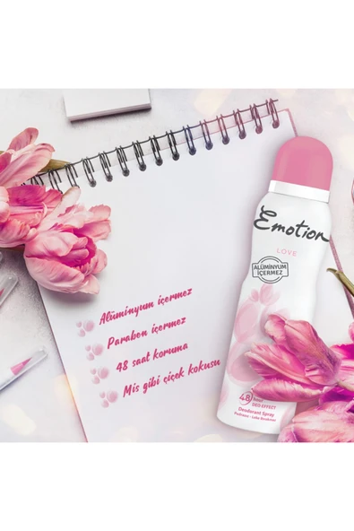 Emotion Deodorant 150 ml Love - Resim 2