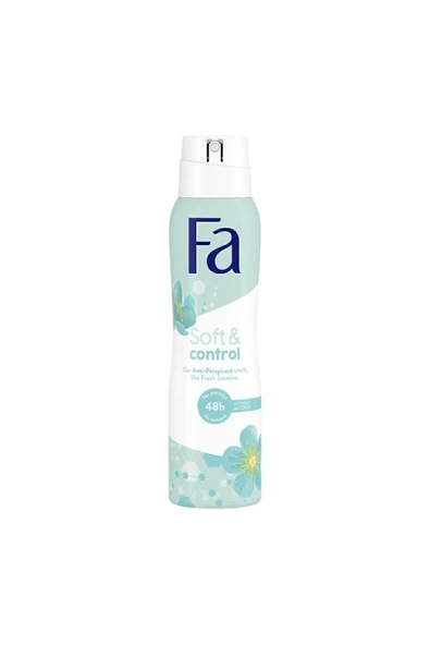 Fa Women Soft & Control Deosprey Taze Yasemin 150 ml - Resim 4