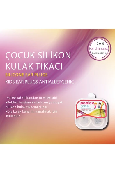 Poblex Çocuk Kulak Tıkacı - 3