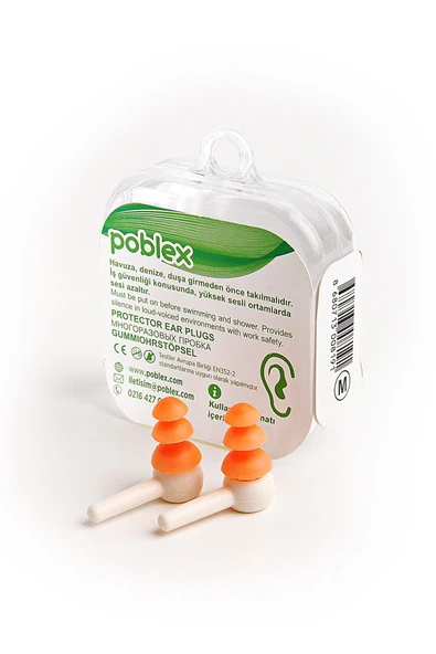 Poblex Çam Tipi Plus Medium Kulak Tıkacı - 2