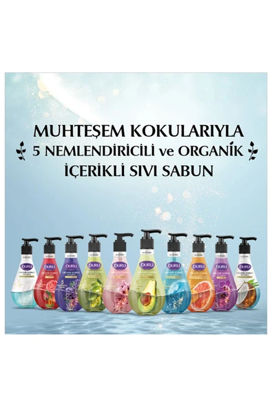 Duru Organik Içerikli Cevizli Sıvı Sabun 500ml,hindistan - Resim 3