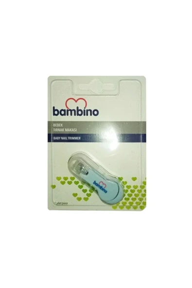 Bambino Muhafazalı Çıt Çıt Makas P0667 - Mavi