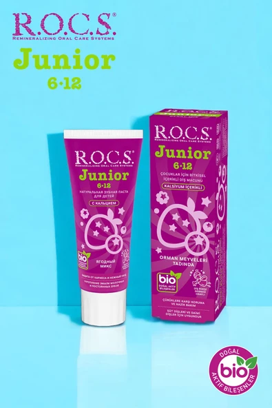 R.O.C.S. Rocs Junior 6 12 Orman Meyveleri Tadında 60 ml