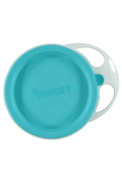 mycey Kapaklı Mama Tabağı - Yeşil - Resim 2