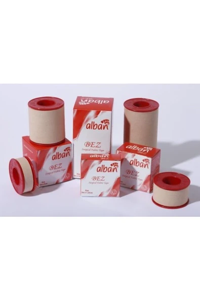 Alban Tibbi Bez Flaster 5 M X 5 Cm - Resim 3