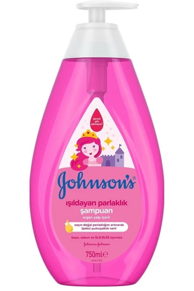 Johnson's Baby Işıldayan Parlaklık Bebek Şampuanı 750ml - Resim 2
