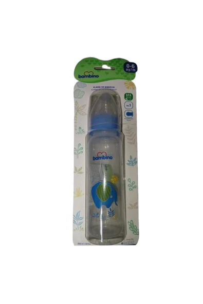 Bambino 0-6 Ay Pp Biberon 250 Ml B019 - Mavi Fil