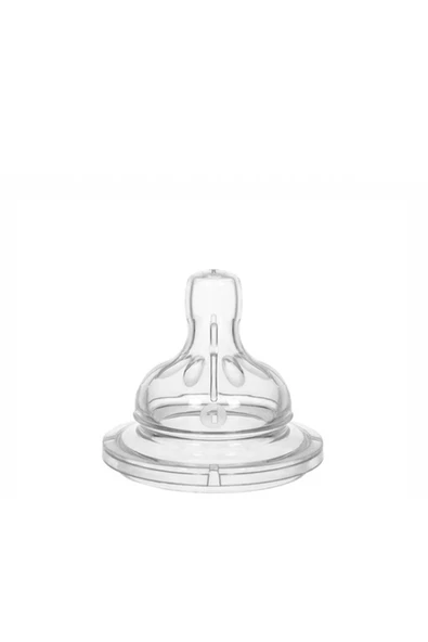 Wee Baby Silikon Biberon Emziği Geniş Ağızlı No:1 (ASKILI) (WEE 828) Bebek