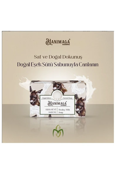 Hanımağa Akdeniz Eşek Sütü Sabunu 100 Gr,eşeksütü