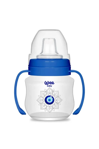 Wee Baby Akıtmaz Kulplu Pp Bardak 125 ml - Nazar Boncuğu 6