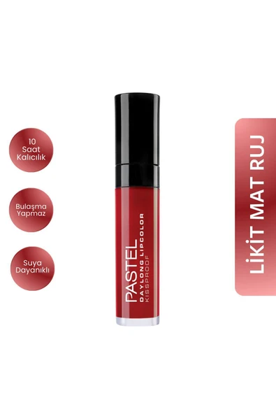 Pastel Daylong Lipcolor Kissproof - Likit Mat Ruj 09