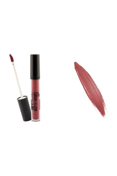 Cecile Ruj - Cecile Lipgloss Mat Velvet 05 8698438606400 - Resim 2