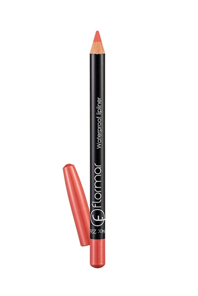 Flormar Waterproof Lipliner - Suya Dayanıklı Dudak Kalemi No:226 Peach Coral 1.14 g 8690604111268