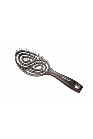 Lionesse Organik Saç Açma Fırçası (KAHVE ÇEKİRDEĞİ) 8816 - 3